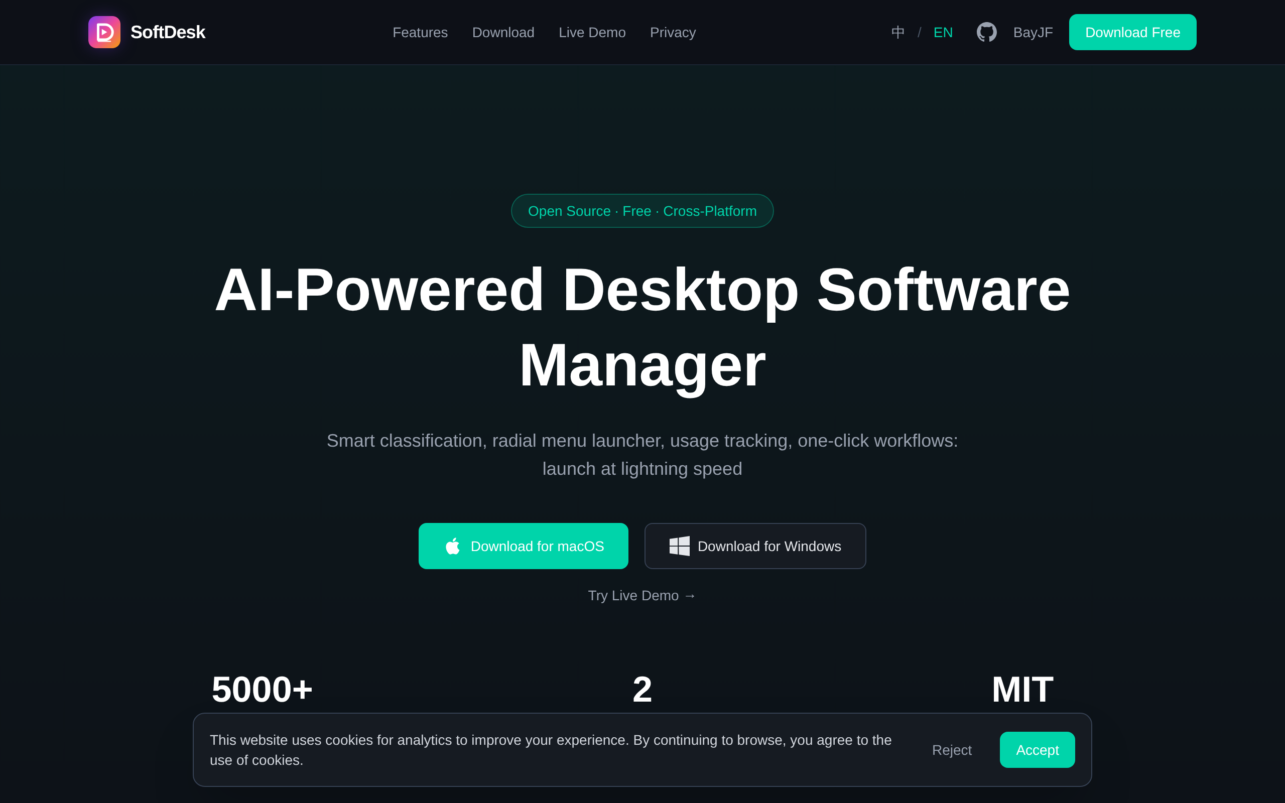 SoftDesk product preview